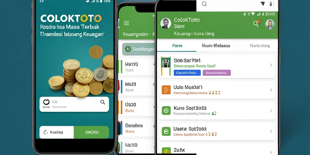 Tampilan antarmuka COLOKTOTO menampilkan kurs mata uang secara jelas dan informatif.