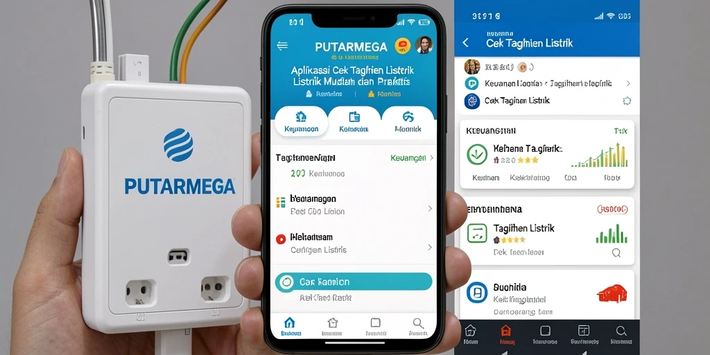 Tampilan antarmuka PUTARMEGA yang sederhana dan fungsional.