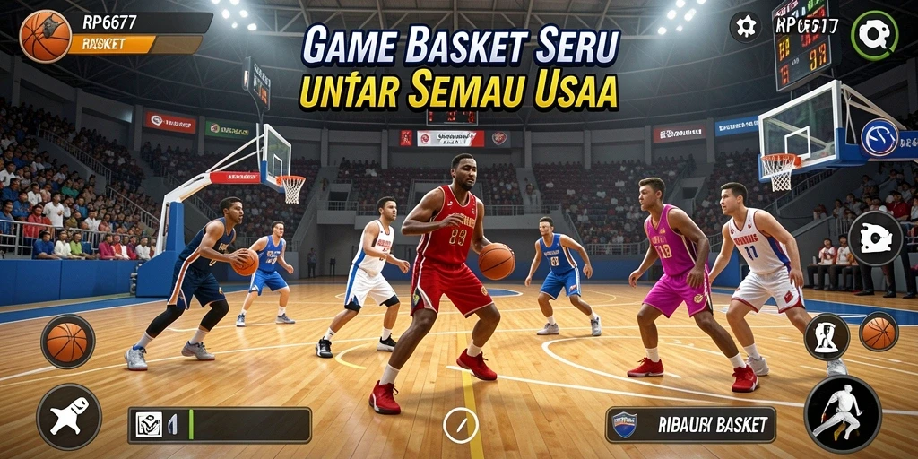 Tampilan antarmuka game RP6677 yang menarik dan dinamis.