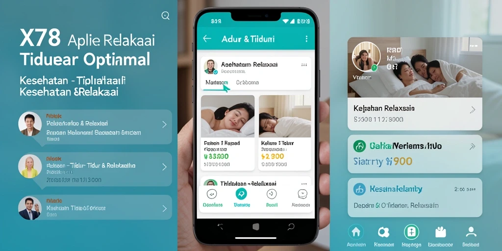Tampilan antarmuka X78 yang user-friendly dan fitur relaksasinya.