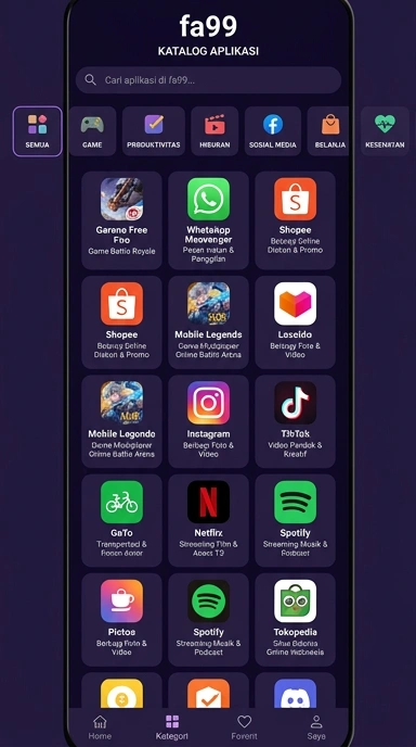 Katalog Aplikasi Populer fa99 — Akses Mudah untuk Semua